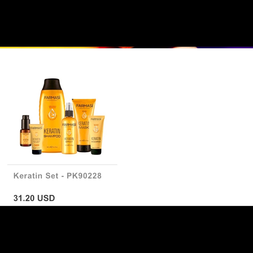 Beauty products
